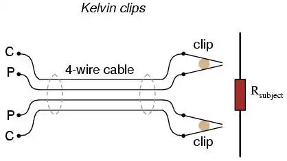 开尔文四线检测kelvinfourterminalsensing