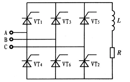 三相可控硅整流电路图