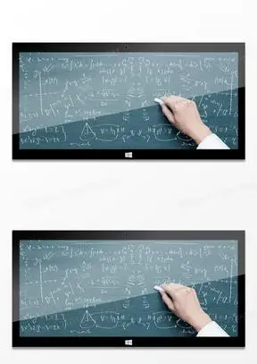 简约线上教育线上学习背景