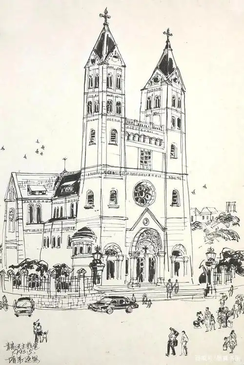 《青岛天主教堂》