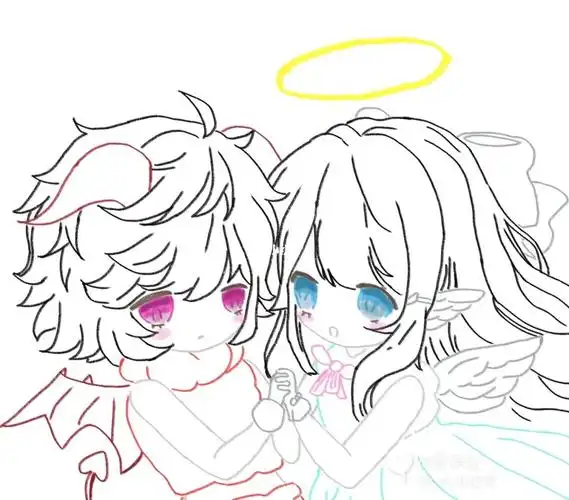 今天摸个天使和魔鬼