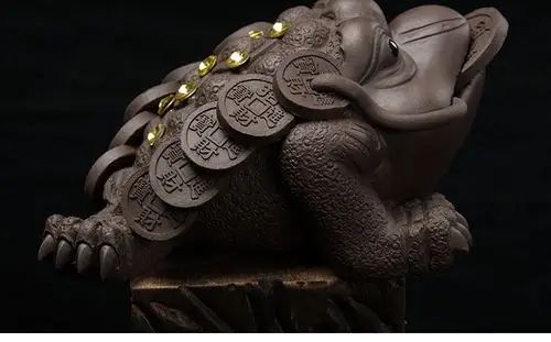 创意变色茶玩白色天鹅茶台茶具摆件招财进宝变色喷水貔貅树脂茶宠