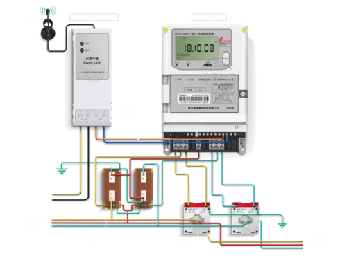 青岛鼎信dsz1710三相三线远程智能电表