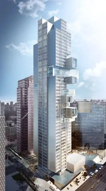 大裤衩的设计师在温哥华设计了一座积木大楼