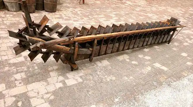 难忘故乡的老水车