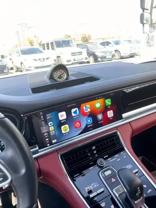 保时捷帕拉梅拉9711全屏carplay升级
