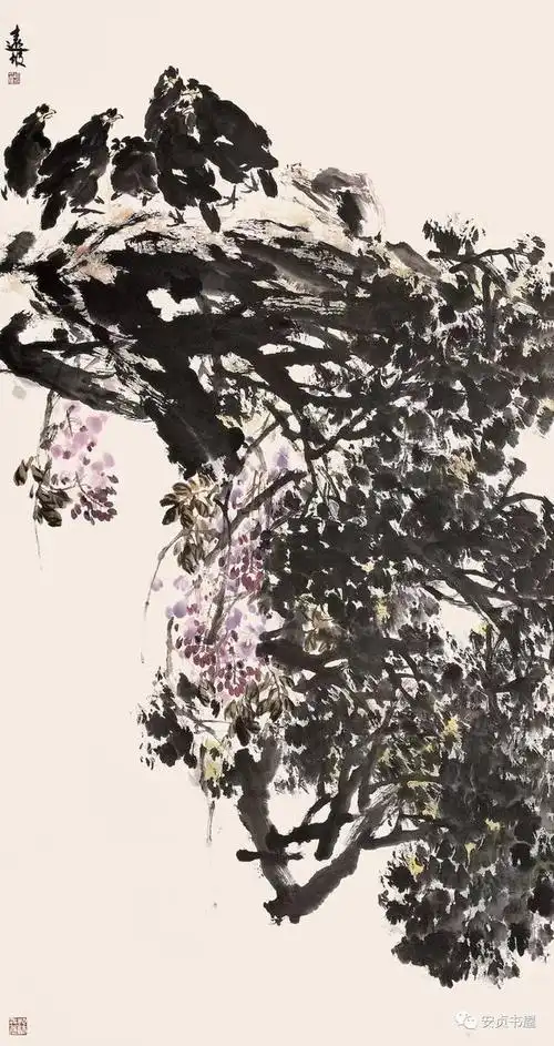 远坡无尽邓远坡先生大写意花鸟画作品选粹