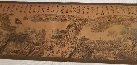 【今日关注】赵孟頫《清明上河图》澳门拍卖市场价格?_第4张图片