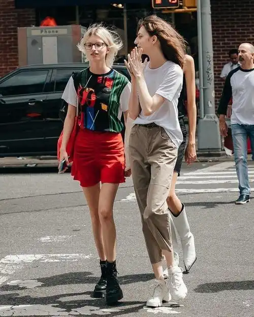 春夏季适合欧美风的穿搭跟时尚博主学起来简约大气又高级