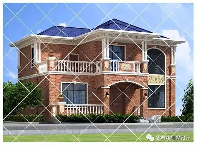 40款近几年带露台二层爆款农村别墅,农村建房标配晾晒观景两不误_生活