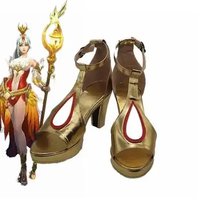 王者荣耀凤凰于飞王昭君昭君鞋子定制cosplay周边定做代购cosplay配件