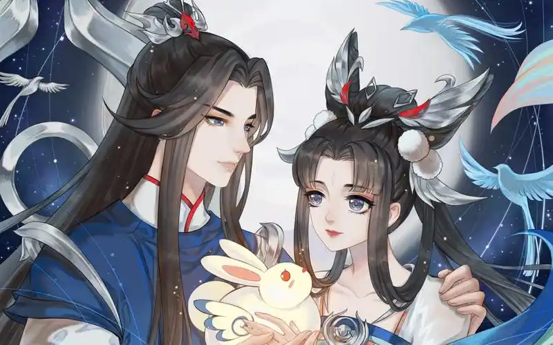 嫦娥后羿情人节限定皮肤如梦令实战测评