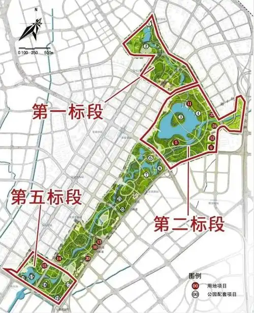 重磅巫家坝中央公园五标段今天开工恭喜业主