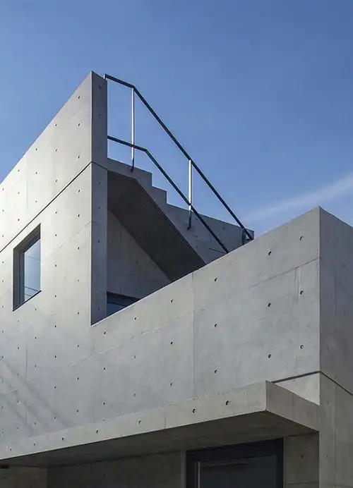 日本清水混凝土独立住宅立川住宅建筑设计/竹山圣   amorphe