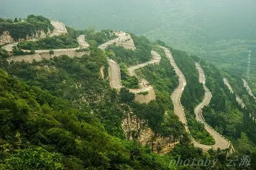 潍坊,青州仰天山国家森林公园,九龙盘