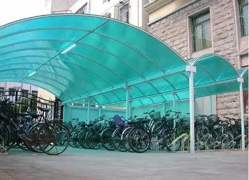 白沙黎族自治县耐力板/阳光板/彩钢板车棚