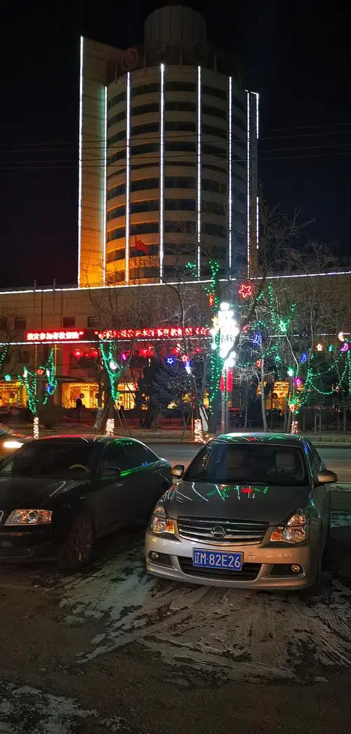 银州古城一一铁岭夜景,摄影:茂林,2021年2月15日