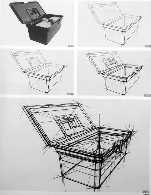 1218川美设计素描(工业形态)单体结构