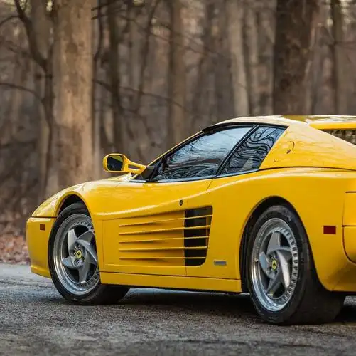 法拉利512m,每一台法拉利都是艺术品,机械质感来源于顶级的