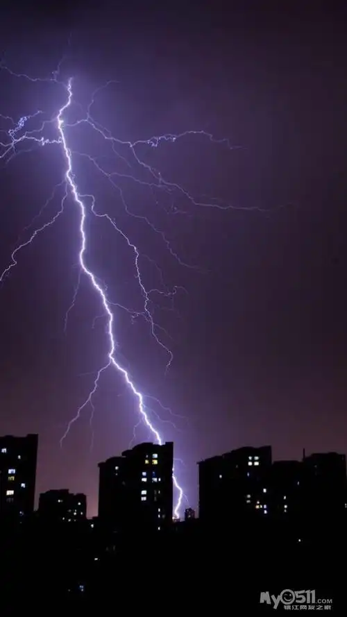 电闪雷响
