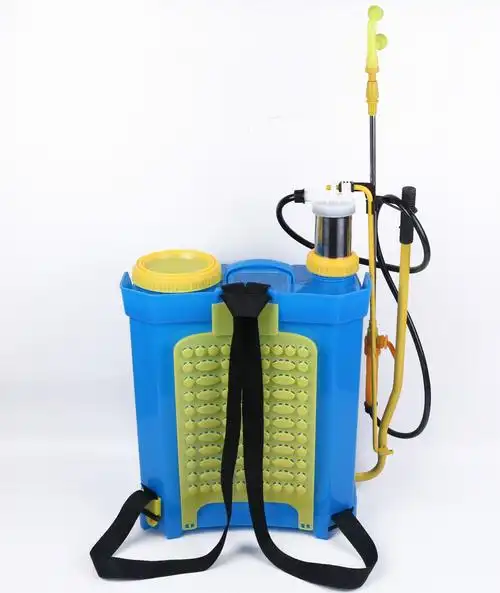6213背负式单双管手动喷雾器不锈钢园林打药机消毒浇话厂家直销