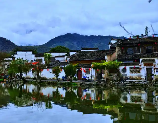 徽派民居村落,一一宏村