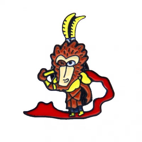 中国风西游记孙悟空唐僧金属胸针卡通动漫可爱服饰包包配饰刺马针 孙