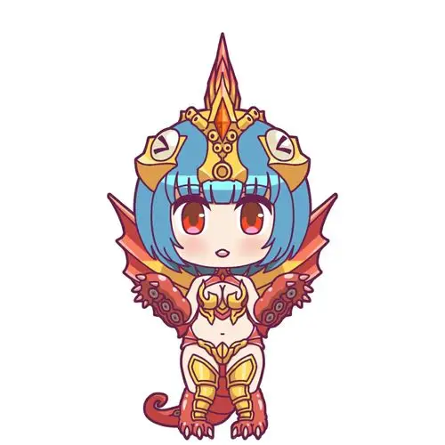 水之魔王兽 玛伽贾巴 拟人化