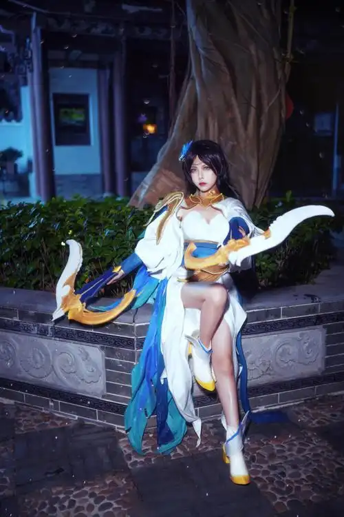 王者荣誉虞姬云霓雀翎cosplay