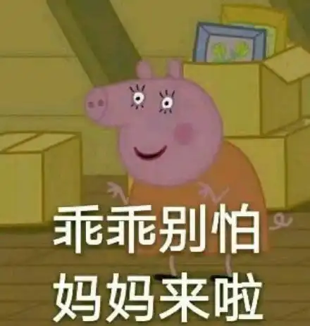 乖乖别怕妈妈来啦(小猪佩奇)_佩奇_小猪_别怕_乖乖_妈妈表情