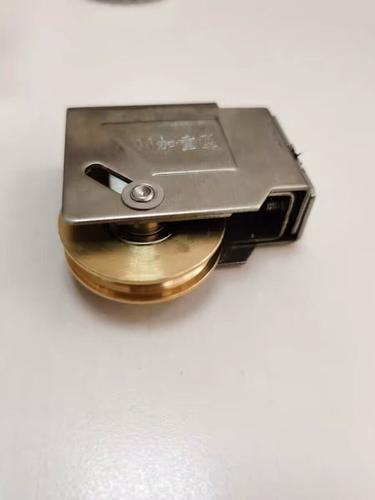 90型老式铝合金门窗滑轮推拉移门轮子玻璃窗户轨道不锈钢滚轮配件