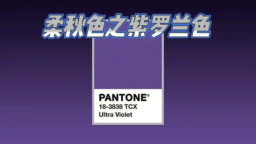 柔秋色之紫罗兰色四季十二型色彩理论风格