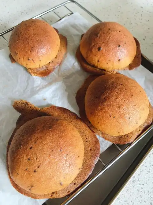 檀圆舞做的复刻|帕帕罗蒂|超柔软墨西哥咖啡酥皮面包|咸香咖啡香