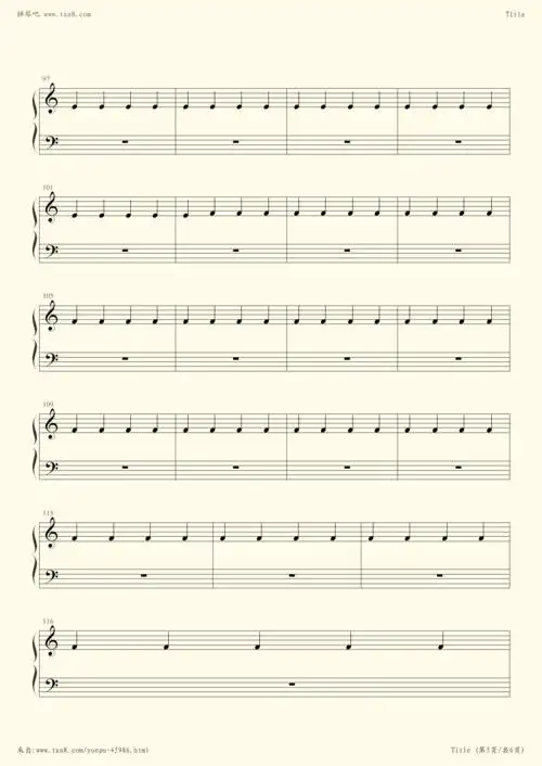 钢琴谱 - do re mi fa听力练习