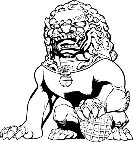 狮子山石狮图片