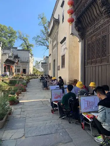 2019秋河高美术生婺源写生