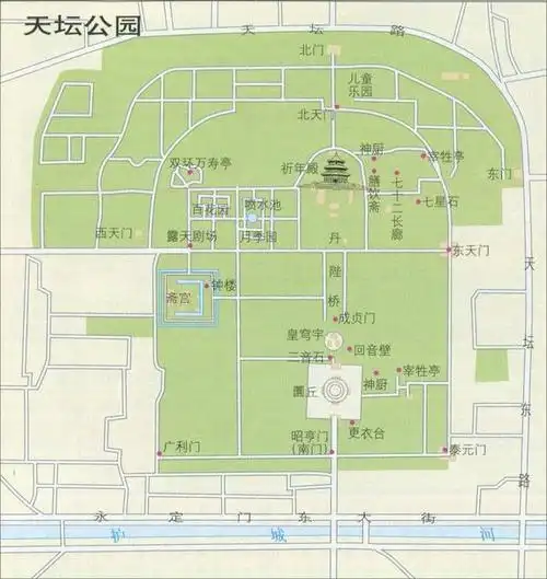 祈年殿为北京天坛代表景观,四大建筑全面揭开天坛的秘密