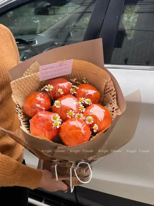 柿子花束柿柿如意