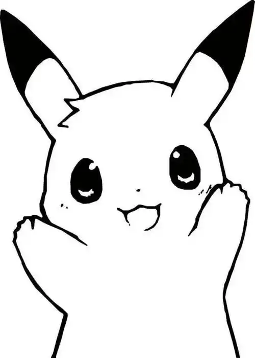 简笔画皮卡丘 简笔画皮卡丘最萌