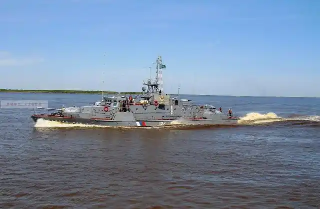 俄内河炮舰像只火刺猬,两百多吨小船配大口径主炮