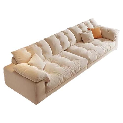 掌上明珠家具官方奶油新款优质风云朵小户型布艺简约轻奢科技布猫