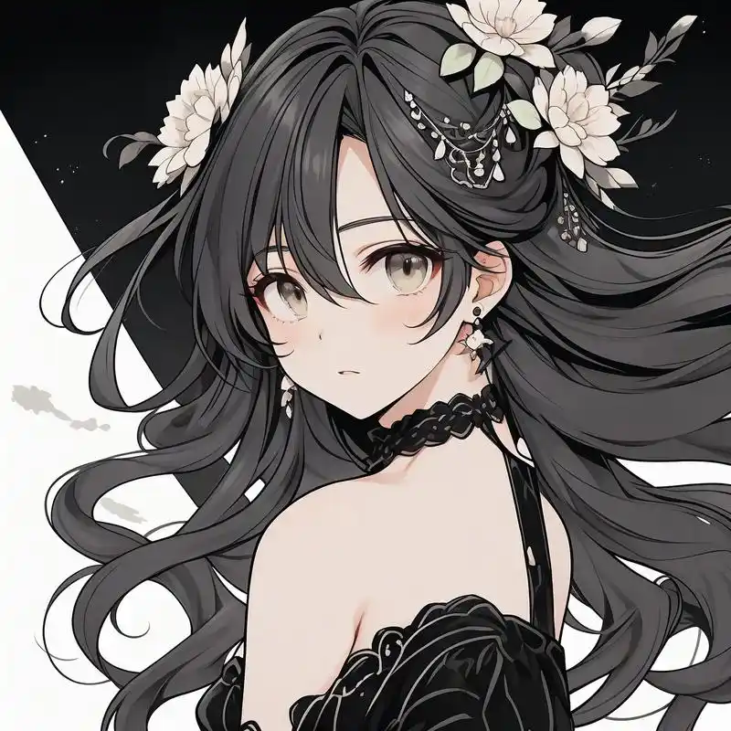 动漫女孩头像,高冷女头94