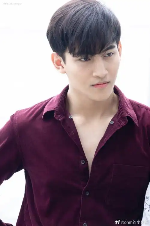 ohmthitiwat#泰剧《待到重逢时》主角,太帅了,这颜值,爱了