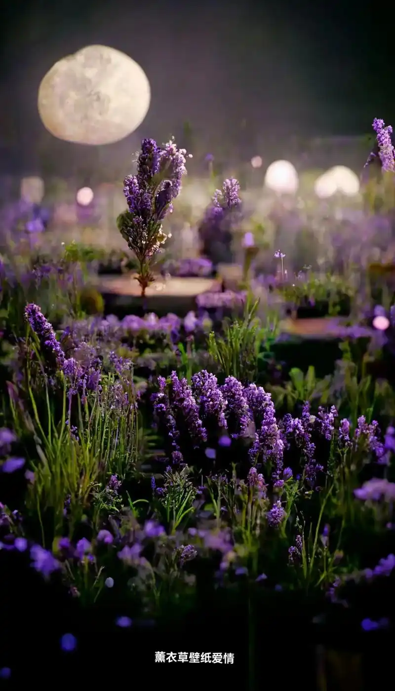 薰衣草壁纸爱情
