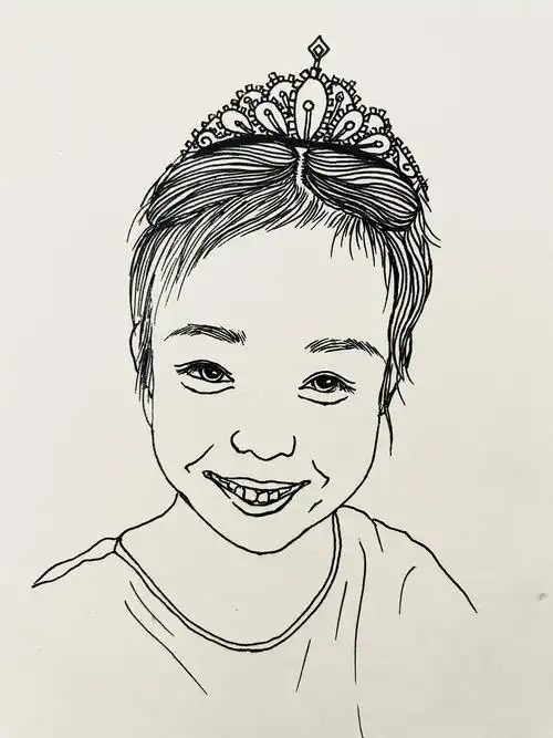 儿童人物速写|纯艺术|绘画|走钢索的包子 - 原创作品 - 站酷 (zcool)