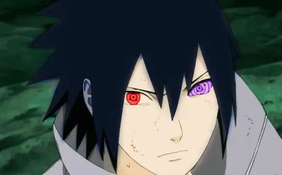 在忍者世界大战中,六道仙人赐予佐助额外的力量,从而进化成了六勾玉