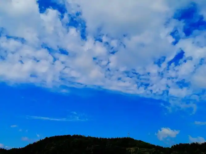 昨天晴空万里今天是万里无云呀