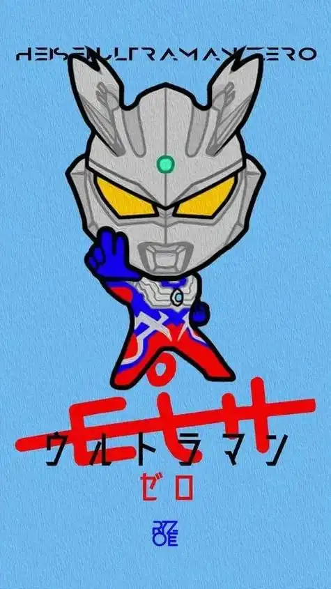 奥特曼萌版壁纸. - 抖音