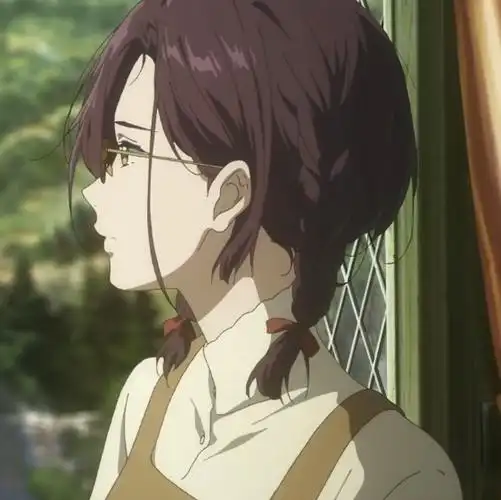 自截二次元女头紫罗兰永恒花园伊莎贝拉