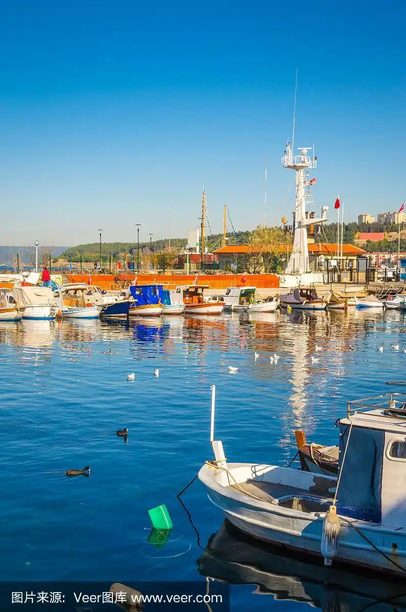 小港口城市恰纳卡莱,土耳其